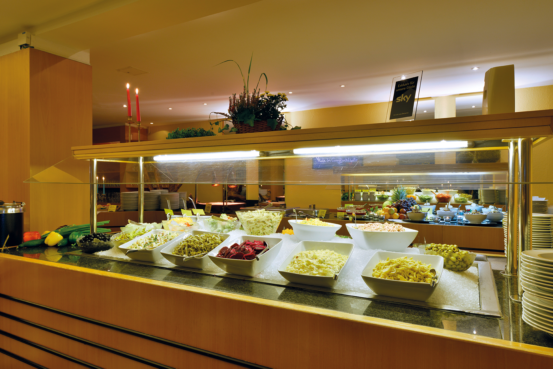 Buffet im Michel Hotel Hodenhagen